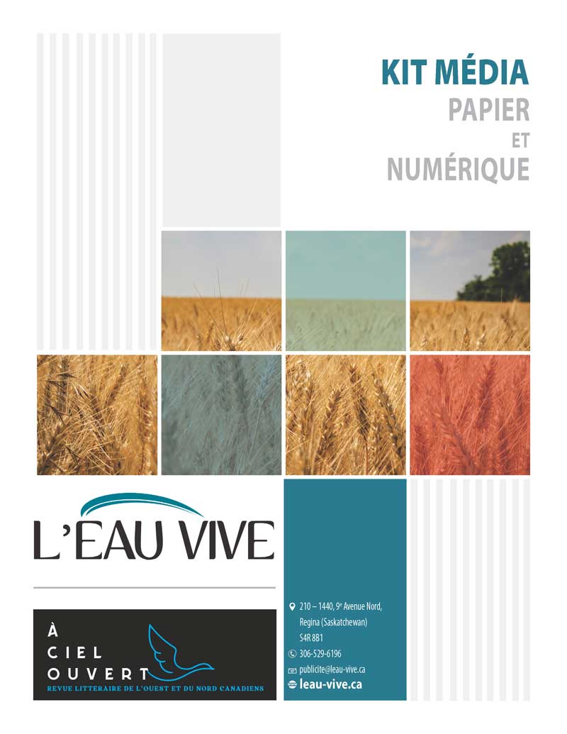 Kit média de l'Eau vive / A ciel ouvert